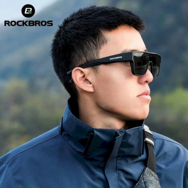 Rockbros SP304 Poliarizuoti dviračio akiniai – pilkas 2