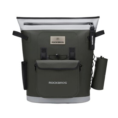 Termokuprinė Rockbros su izoliacija 18 l, ergonominė – žalia