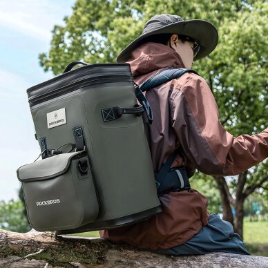 Termokuprinė Rockbros su izoliacija 20 l – žalia 7