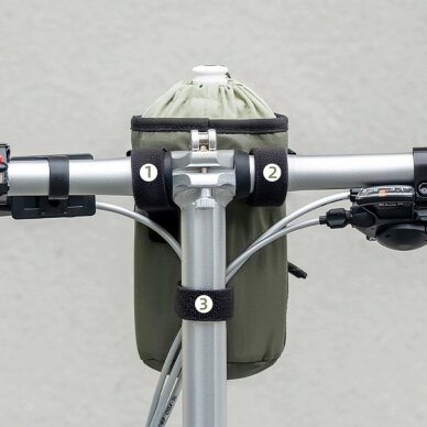 Gertuvės krepšys Rockbros Travel Bottle su peties dirželiu 1 l – žalias 5 Gertuvės krepšys Rockbros Travel Bottle su peties dirželiu 1 l – žalias 5