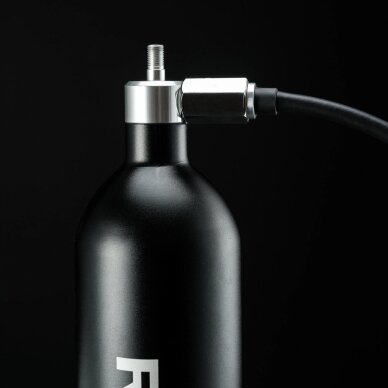 Padangų pripūtėjas Rockbros Tubeless Tire Inflator 200 PSI 1.2 l – juodas 8 Padangų pripūtėjas Rockbros Tubeless Tire Inflator 200 PSI 1.2 l – juodas 8