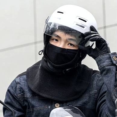 Sportinė balaklava Rockbros YPP034, atspari vėjui ir vandeniui – juoda 10 Sportinė balaklava Rockbros YPP034, atspari vėjui ir vandeniui – juoda 10