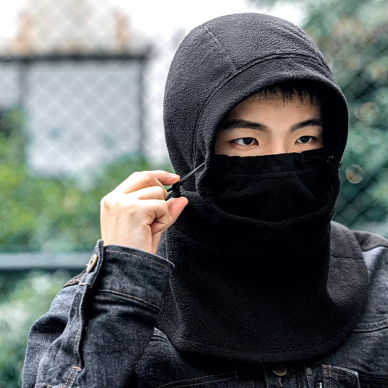 Sportinė balaklava Rockbros YPP034, atspari vėjui ir vandeniui – juoda 7