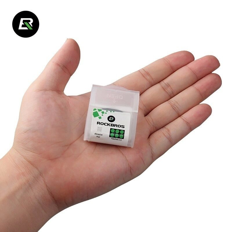 Rockbros GJ2001 repair kit bicycle inner tubes - translucent 2 Rockbros GJ2001 repair kit bicycle inner tubes - translucent 2