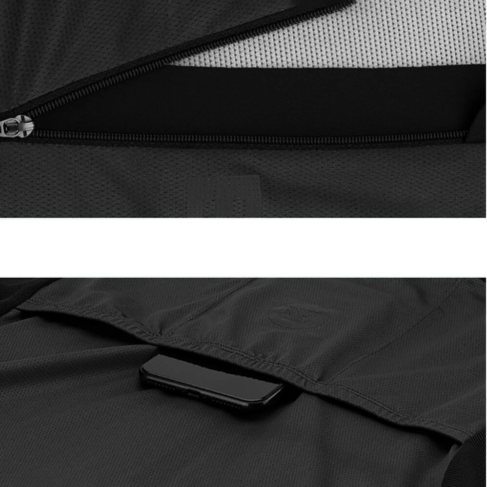 Dviračio marškinėliai Rockbros 15120002005 trumpomis rankovėmis XXL – juodi 8