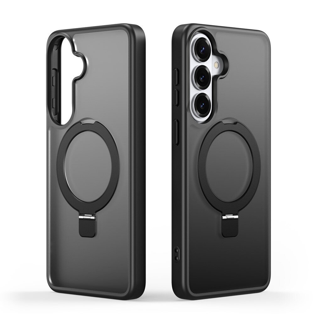 Samsung Galaxy S26 Plus (S947) Dux Ducis Yind Magnetic Stand dėklas – juodas Samsung Galaxy S26 Plus (S947) Dux Ducis Yind Magnetic Stand dėklas – juodas