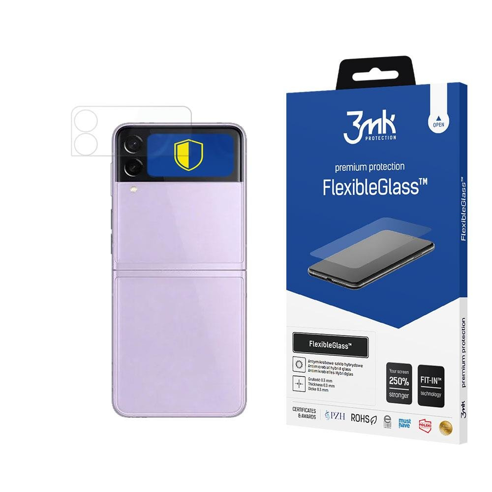 Akcija! Lankstus apsauginis stiklas 3mk FlexibleGlass Samsung Galaxy Z Flip 3 5G (Front) Akcija! Lankstus apsauginis stiklas 3mk FlexibleGlass Samsung Galaxy Z Flip 3 5G (Front)