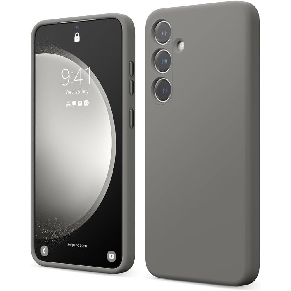 Samsung S23 Ultra 5G HDD Silicone MagSafe dėklas – tamsiai pilkas