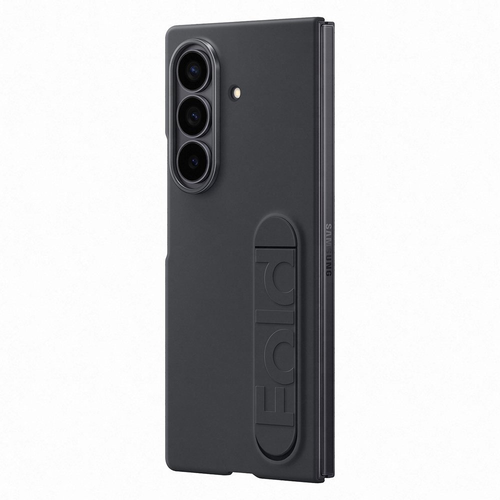 Samsung Galaxy Z Fold7 Silicone Case dėklas – juodas 2 Samsung Galaxy Z Fold7 Silicone Case dėklas – juodas 2