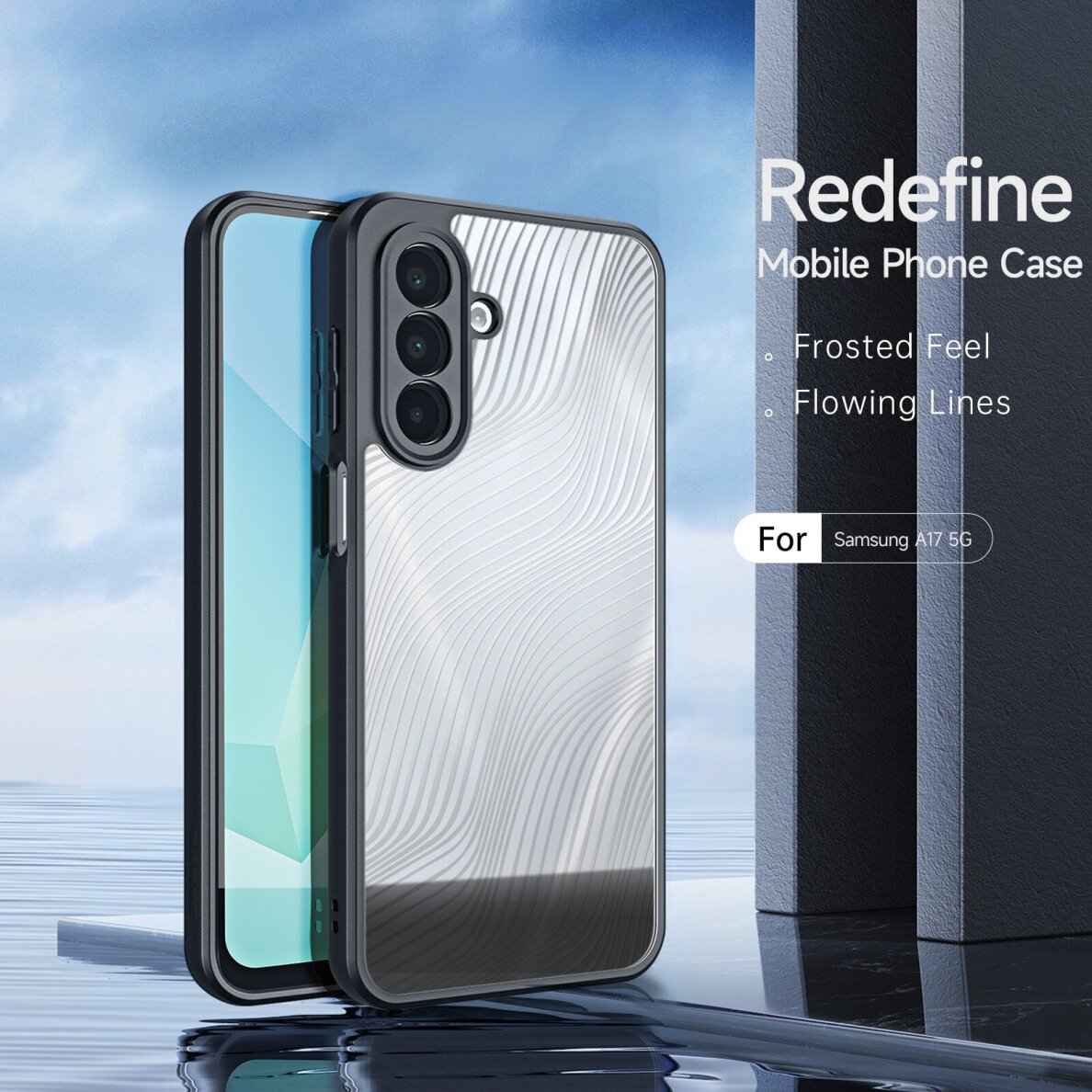 Samsung A175 A17 4G / A176 A17 5G Dux Ducis Aimo dėklas 2 Samsung A175 A17 4G / A176 A17 5G Dux Ducis Aimo dėklas 2