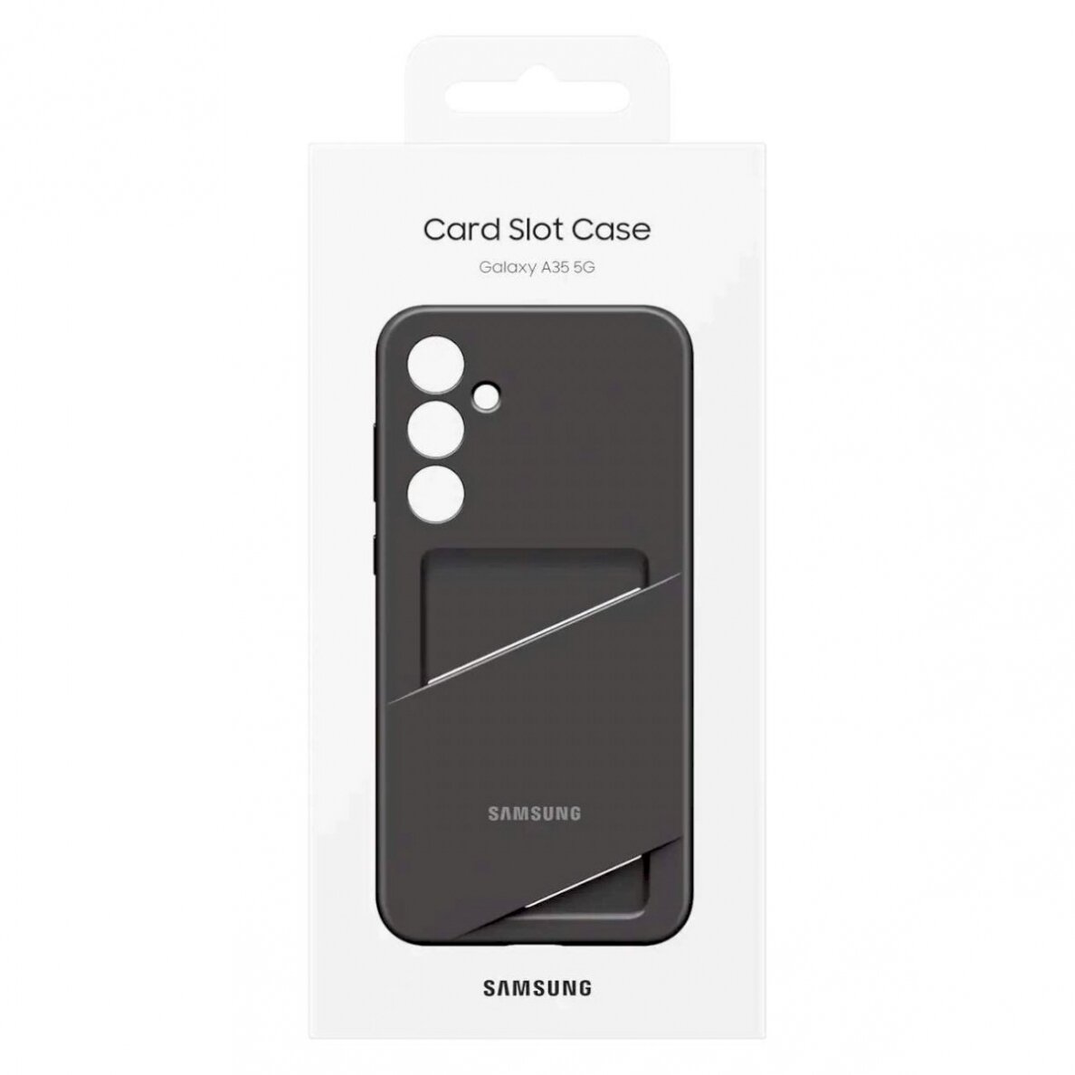 Samsung Card Slot Dėklas EF-OA356TBEGWWcard slot Samsung Galaxy A35 - Juodas 3 Samsung Card Slot Dėklas EF-OA356TBEGWWcard slot Samsung Galaxy A35 - Juodas 3