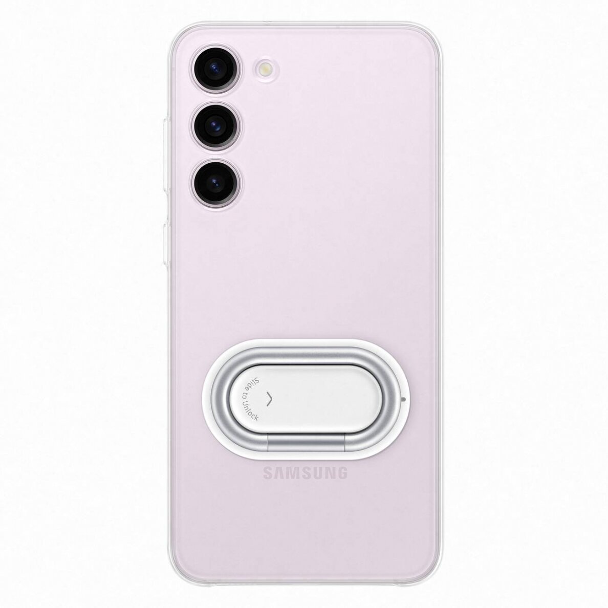 Samsung Clear Gadget Case skirta Samsung Galaxy S23+ cover ring holder stand Permatomas (EF-XS916CTEGWW) 5 Samsung Clear Gadget Case skirta Samsung Galaxy S23+ cover ring holder stand Permatomas (EF-XS916CTEGWW) 5