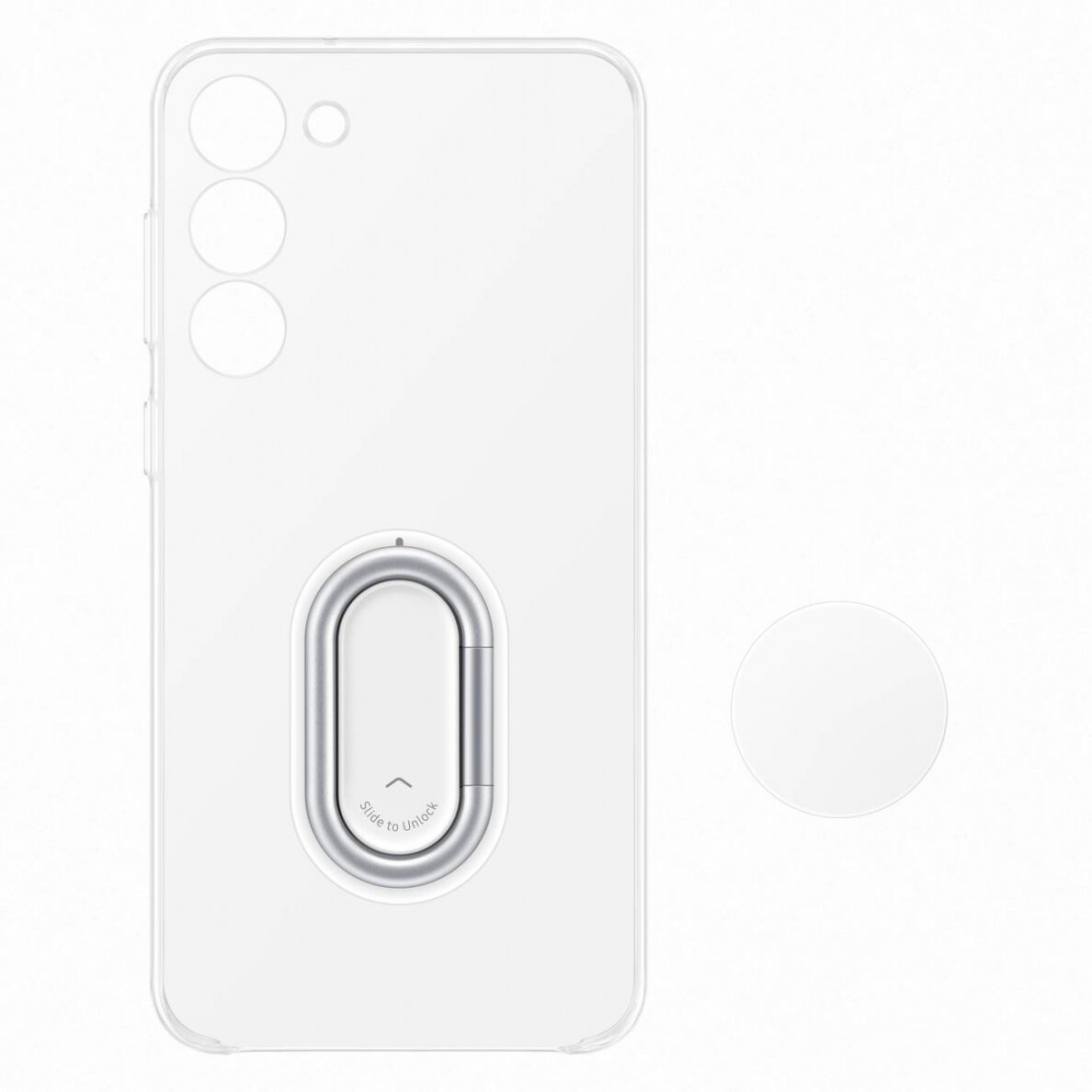 Samsung Clear Gadget Case skirta Samsung Galaxy S23+ cover ring holder stand Permatomas (EF-XS916CTEGWW) 8 Samsung Clear Gadget Case skirta Samsung Galaxy S23+ cover ring holder stand Permatomas (EF-XS916CTEGWW) 8