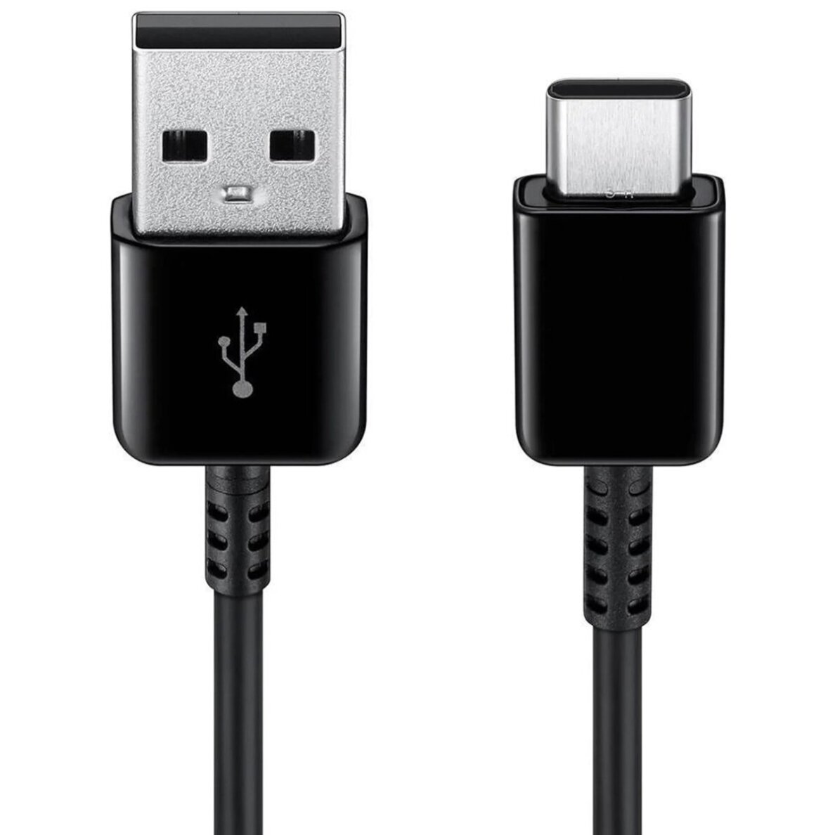 Samsung EP-DR140ABE USB-A - USB-C Cable 0.8m (Bulk - Replacement Packaging) - Black 1