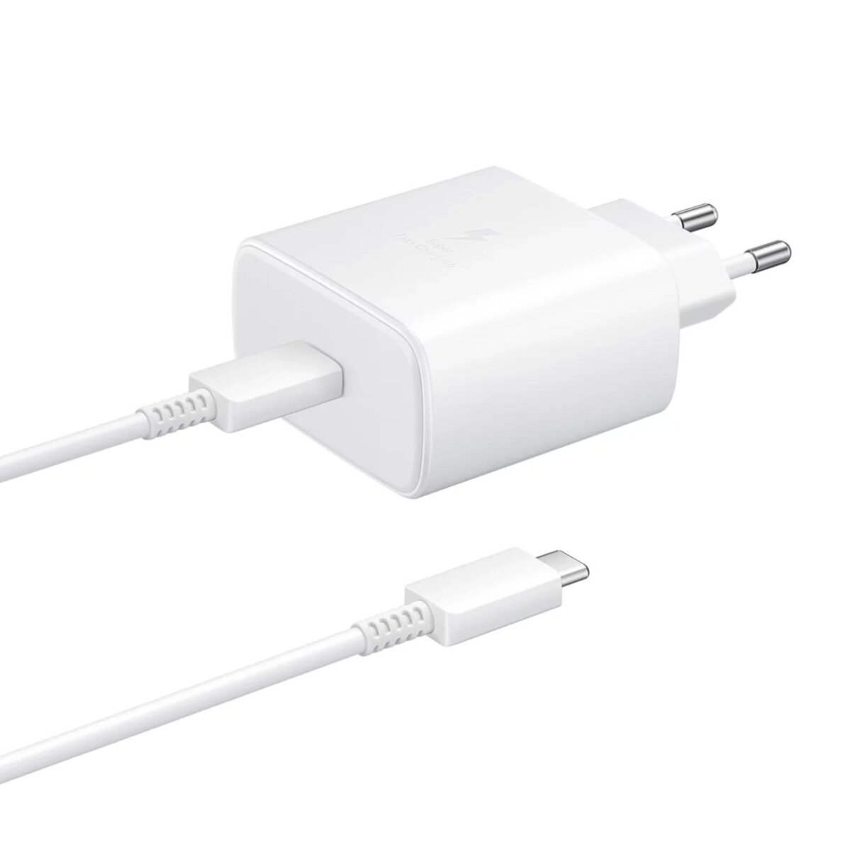 Samsung EP-TA845EWE 45W wall charger with USB-C cable Samsung EP-DW767JWE 45W 1.8m (OOB Bulk - replacement packaging) - white Samsung EP-TA845EWE 45W wall charger with USB-C cable Samsung EP-DW767JWE 45W 1.8m (OOB Bulk - replacement packaging) - white