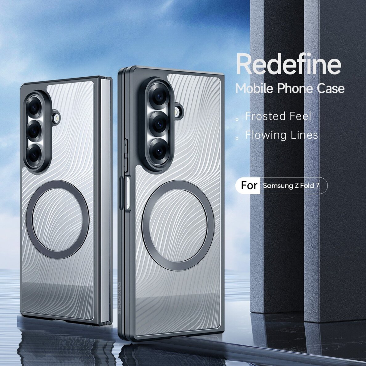 Samsung F966 Z Fold7 Dux Ducis Aimo Mag dėklas 2 Samsung F966 Z Fold7 Dux Ducis Aimo Mag dėklas 2