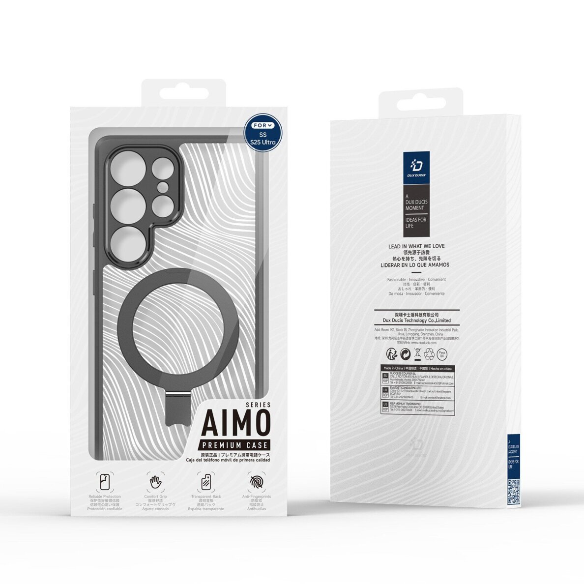 Samsung Galaxy S26 Ultra Dux Ducis Aimo Magnetic Stand dėklas 1 Samsung Galaxy S26 Ultra Dux Ducis Aimo Magnetic Stand dėklas 1