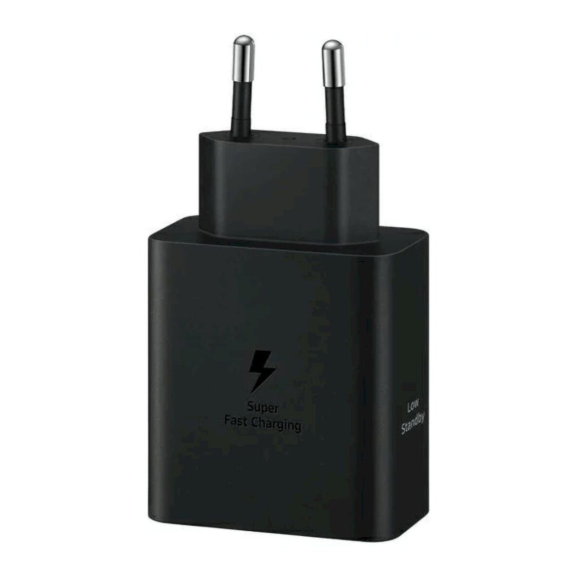 Samsung dvigubas tinklo įkroviklis Power Adapter Duo EP-T5020XBEGEU 2x USB-C 50W – juodas 1