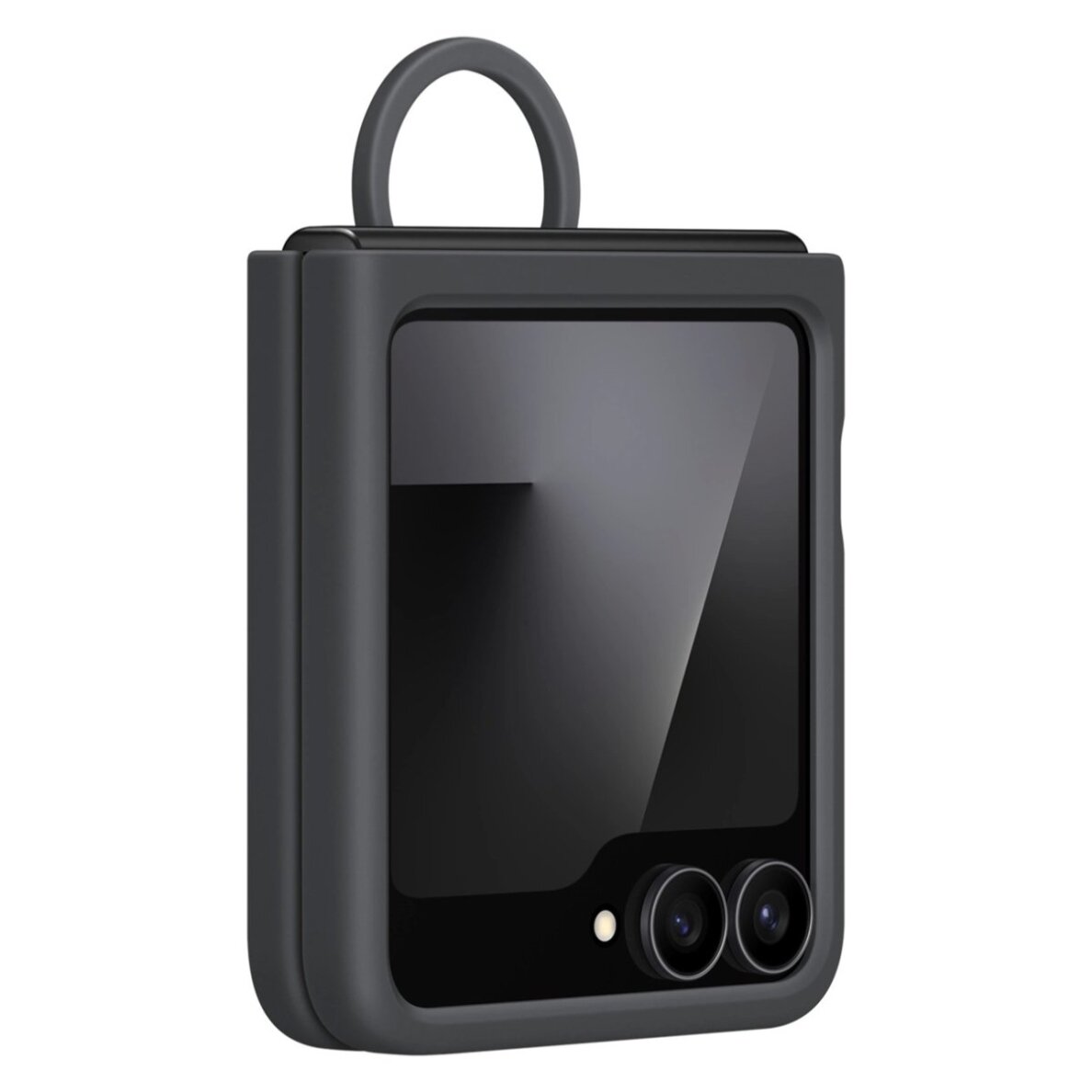 Samsung Galaxy Z Flip7 FE Samsung silikoninis dėklas – juodas 2