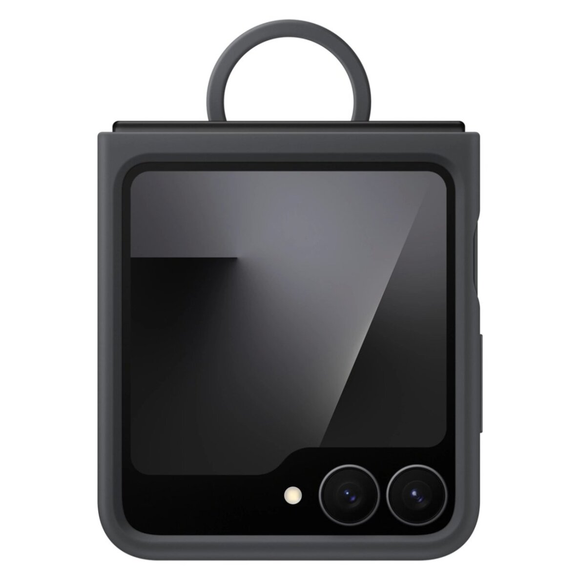 Samsung Galaxy Z Flip7 FE Samsung silikoninis dėklas – juodas 5