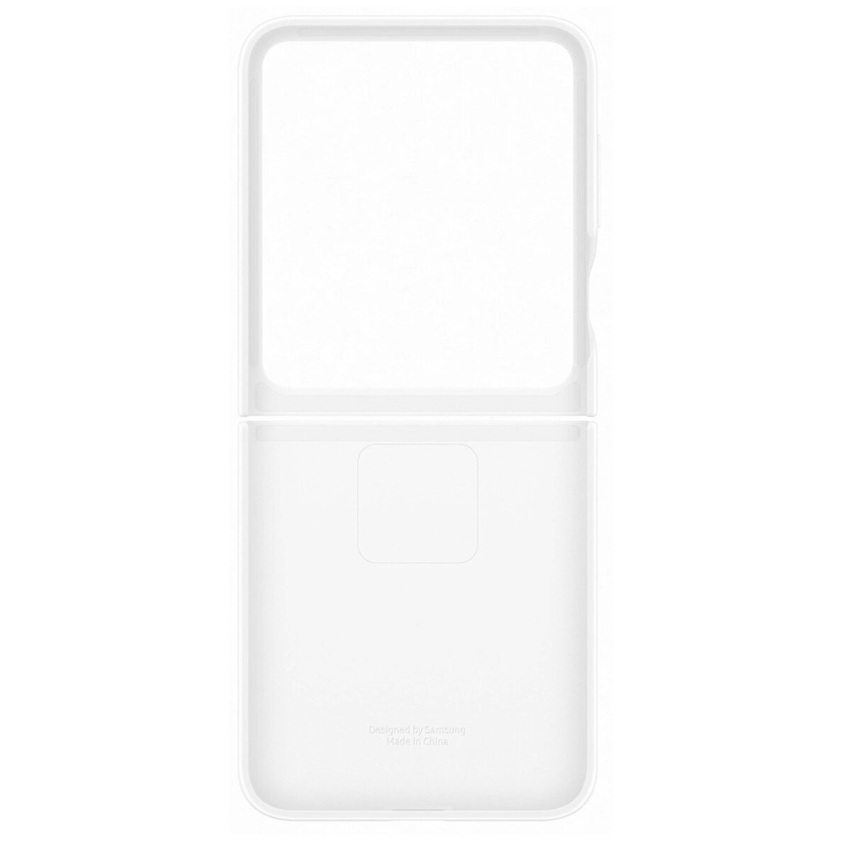 Samsung Galaxy Z Flip7 FE silikoninis dėklas – baltas 5 Samsung Galaxy Z Flip7 FE silikoninis dėklas – baltas 5