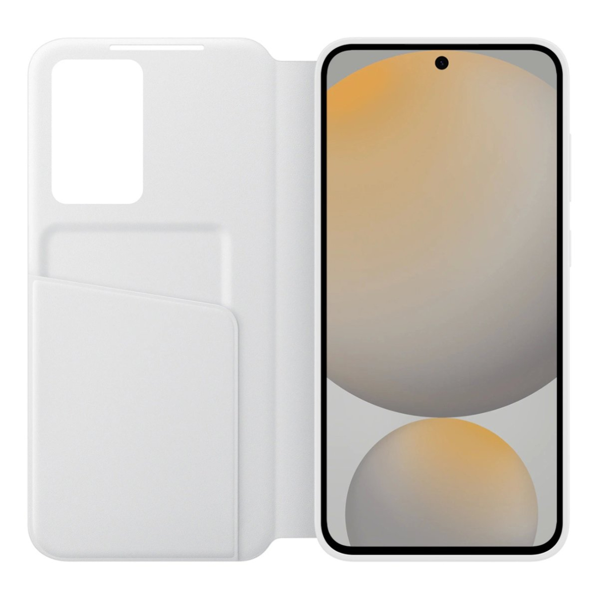 Dėklas Samsung Smart View Wallet Case EF-ZS721CWEGWW for Samsung Galaxy S24 FE - Baltas 2 Dėklas Samsung Smart View Wallet Case EF-ZS721CWEGWW for Samsung Galaxy S24 FE - Baltas 2