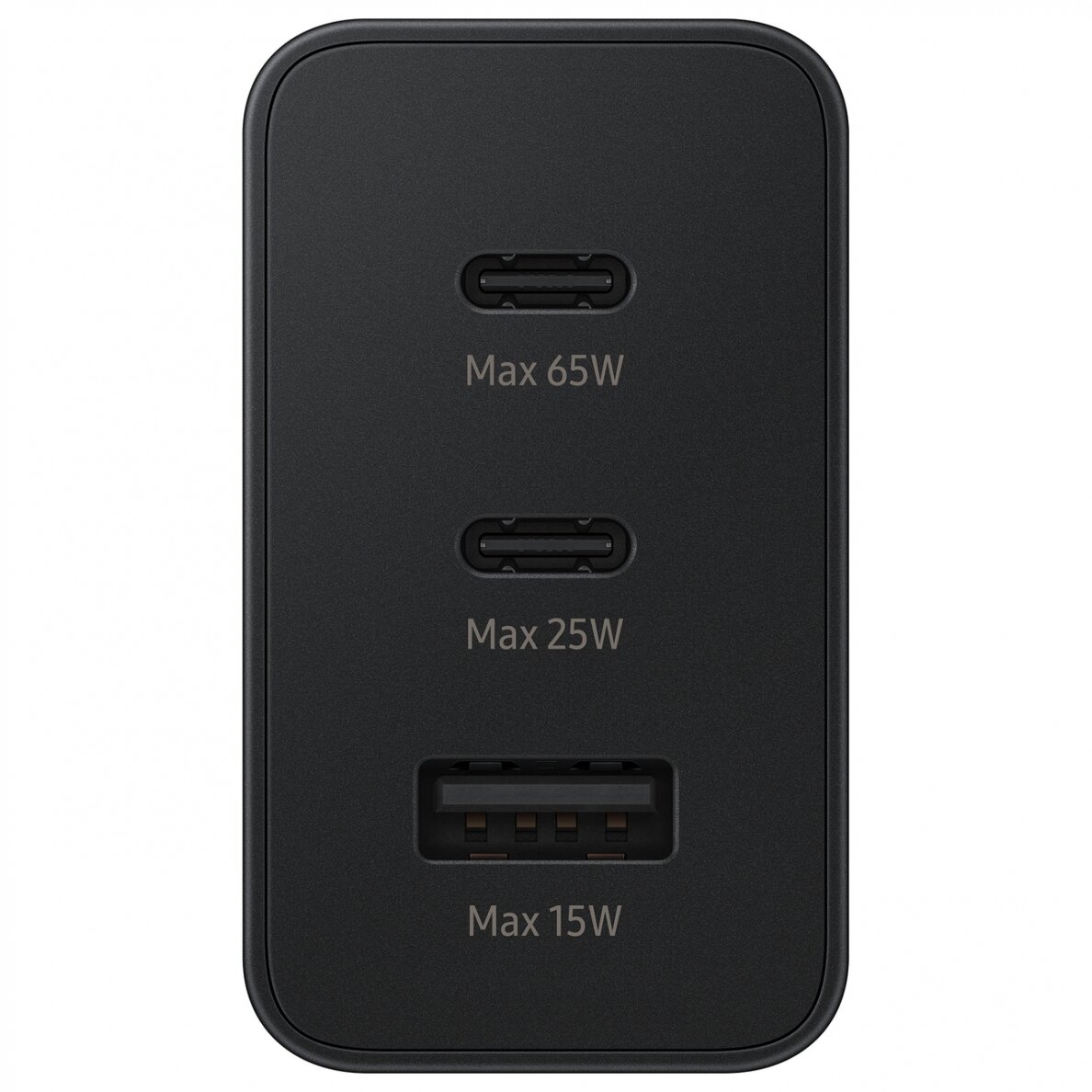 Įkroviklis Samsung 2x USB Type C / USB 65W Juodas (EP-T6530NBEGEU) 3 Įkroviklis Samsung 2x USB Type C / USB 65W Juodas (EP-T6530NBEGEU) 3