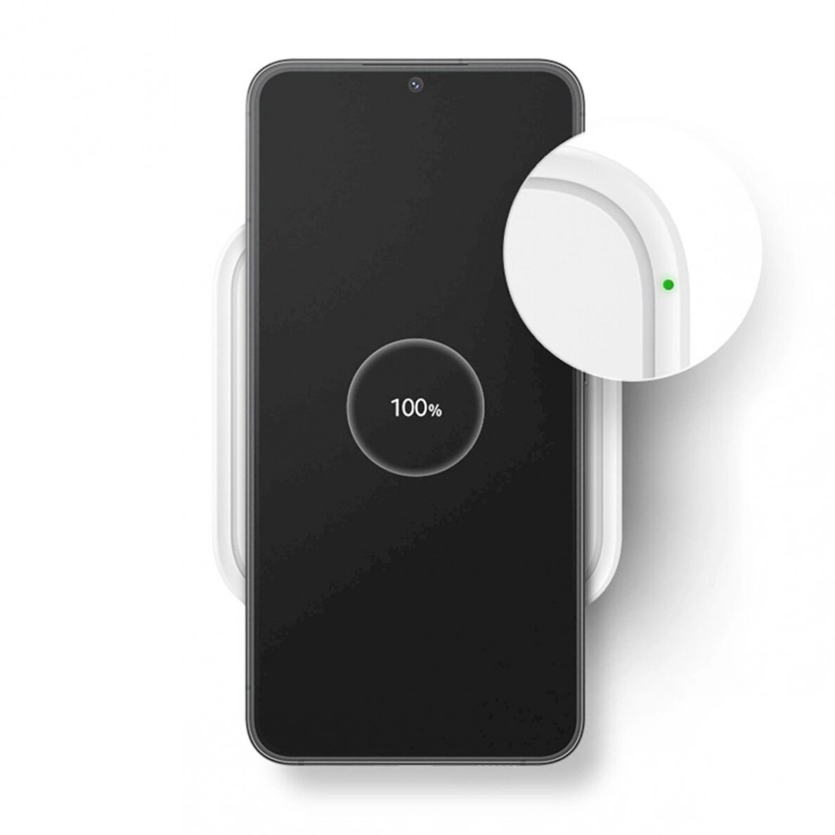 Samsung Wireless Įkroviklis  Pad EP-P2400TWEGEU 15W inductive Įkroviklis  - baltas + mains Įkroviklis  11 Samsung Wireless Įkroviklis  Pad EP-P2400TWEGEU 15W inductive Įkroviklis  - baltas + mains Įkroviklis  11