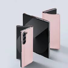 Samsung F966 Z Fold7 Dux Ducis Bril dėklas – rožinis Samsung F966 Z Fold7 Dux Ducis Bril dėklas – rožinis