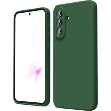 Samsung A175 A17 4G / A176 A17 5G Matt TPU dėklas – tamsiai žalias