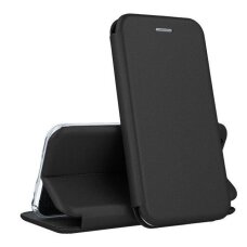 Samsung A376 A37 5G atverčiamas dėklas Elegant wallet juodas