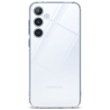 Samsung A56 5G Mercury Clear Silicone dėklas - skaidrus Samsung A56 5G Mercury Clear Silicone dėklas - skaidrus