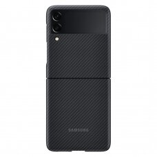 Originalus Samsung Aramid Cover Samsung Galaxy Z Flip 3 Juodas (EF-XF711SBEGWW)