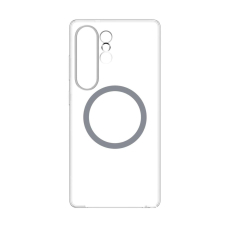 Samsung Galaxy S25 Ultra – Samsung Clear Magnet Case GP-FPS938SAATW su magnetiniu žiedu - Skaidrus