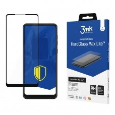 LCD apsauginis stikliukas 3mk HardGlass Max Lite Samsung Galaxy A21s juodas