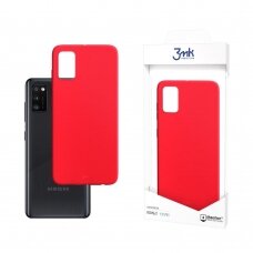 Dėklas 3mk Matt Case Samsung Galaxy A41 Raudona