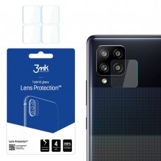 Apsauginis stikliukas kamerai 3MK Samsung Galaxy A42 5G 4 vnt.