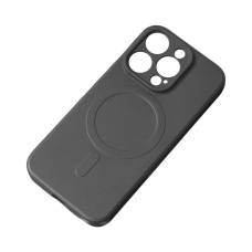 Samsung Galaxy S25 Edge – Silicone dėklas su MagSafe - Juodas