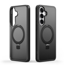 Samsung Galaxy S26 Dux Ducis Yind Magnetic Stand dėklas – juodas Samsung Galaxy S26 Dux Ducis Yind Magnetic Stand dėklas – juodas