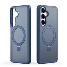 Samsung Galaxy S26 Dux Ducis Yind Magnetic Stand dėklas – tamsiai mėlynas Samsung Galaxy S26 Dux Ducis Yind Magnetic Stand dėklas – tamsiai mėlynas
