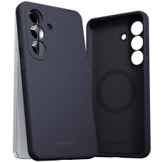 Samsung Galaxy S26 Mercury Pure MagSafe Silicone dėklas – tamsiai mėlynas