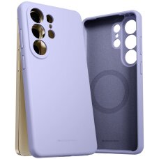 Samsung Galaxy S26 Ultra Mercury Pure MagSafe Silicone dėklas – levandų pilka Samsung Galaxy S26 Ultra Mercury Pure MagSafe Silicone dėklas – levandų pilka