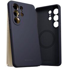 Samsung Galaxy S26 Ultra Mercury Pure MagSafe Silicone dėklas – tamsiai mėlynas Samsung Galaxy S26 Ultra Mercury Pure MagSafe Silicone dėklas – tamsiai mėlynas