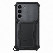 Dėklas Samsung Rugged Gadget Samsung Galaxy S23 Plus Pilkas (EF-RS916CBEGWW)