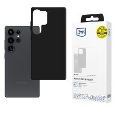 Samsung S731 S25 FE 3mk Matt Case dėklas – juodas