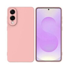Samsung S937 S25 Edge – Liquid Silicone 1.5mm dėklas - Rožinis