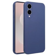 Samsung S937 S25 Edge – Liquid Silicone 1.5mm dėklas - Tamsiai mėlynas