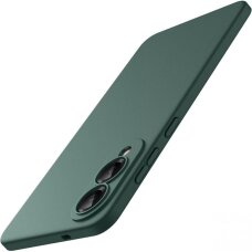 Samsung S937 S25 Edge – X-Level Slim Guard dėklas - Tamsiai žalias