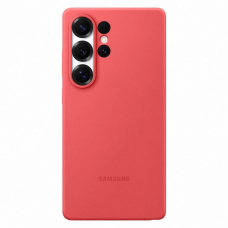 Samsung Silikoninis Dėklas EF-PS938CREGWW skirtas Samsung Galaxy S25 Ultra - Raudonas
