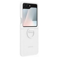 Samsung Galaxy Z Flip7 FE silikoninis dėklas – baltas